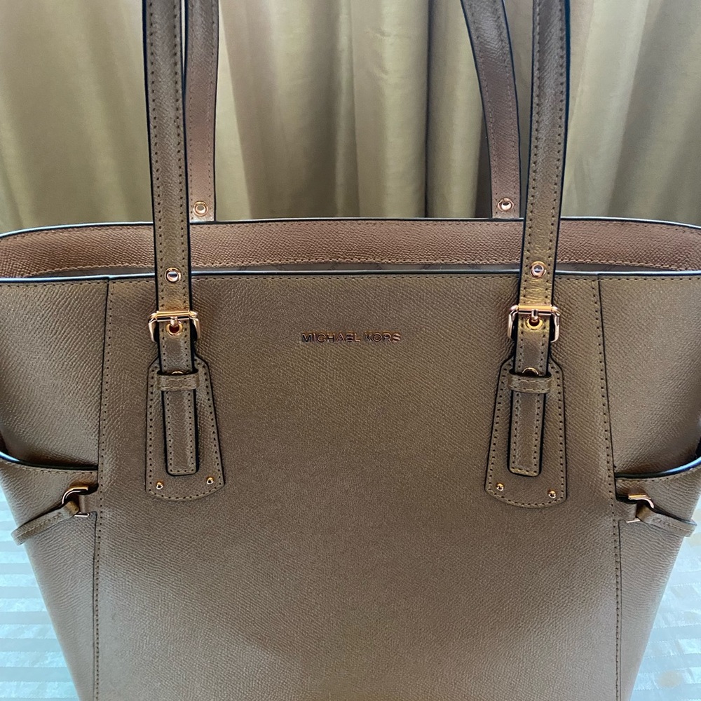 Michael Kors Rose Gold Laptop Tote